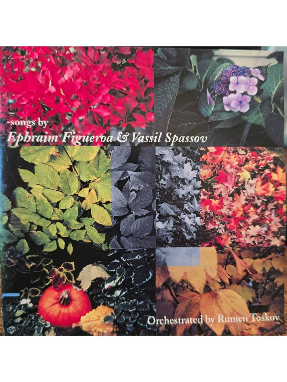 Songs By Ephraim Figueroa & Vassil Spassov Orchestrated By Rumen Toskov 37938cd